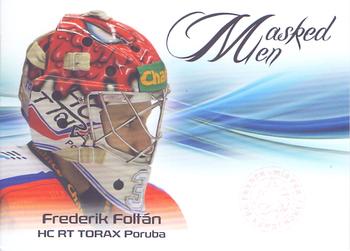 2019-20 Premium Cards CHANCE liga - Masked Men #MM-23 Frederik Foltan Front