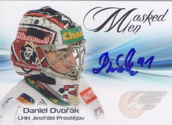 2019-20 Premium Cards CHANCE liga - Masked Men Signature #MM10 Daniel Dvorak Front