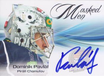 2019-20 Premium Cards CHANCE liga - Masked Men Signature #MM27 Dominik Pavlat Front