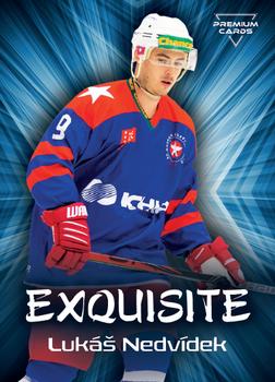 2019-20 Premium Cards CHANCE liga - Exquisite #EX-13 Lukas Nedvidek Front