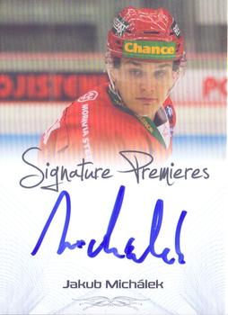 2019-20 Premium Cards CHANCE liga - Signature Premieres #SP-25 Jakub Michalek Front
