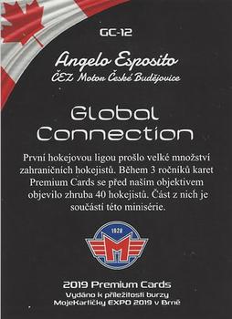 2019 Premium Cards Brno Expo - Global Connection #GC-12 Angelo Esposito Back