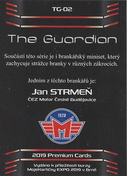 2019 Premium Cards Brno Expo - The Guardian #TG-02 Jan Strmen Back