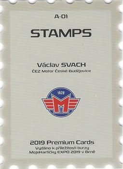 2019 Premium Cards Brno Expo - Stamps #A-01 Vaclav Svach Back