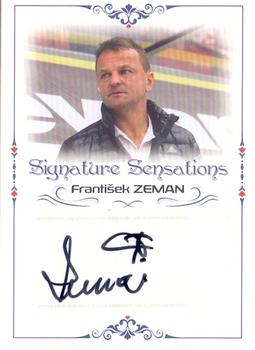 2019 Premium Cards Brno Expo - Signature Sensations #SS71 Frantisek Zeman Front