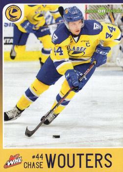 2019-20 Saskatoon Blades (WHL) #NNO Chase Wouters Front