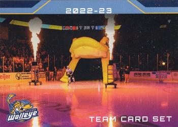 2022-23 Choice Toledo Walleye (ECHL) #NNO Header Card Front