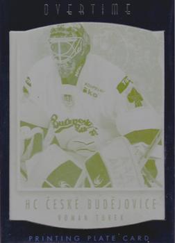 2014 OFS Plus Masked Stories - Overtime-Printing Plate Yellow #114 Roman Turek Front