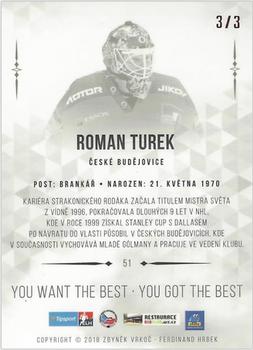 2018 OFS You Want the Best You Got the Best - Expo Praha #51 Roman Turek Back
