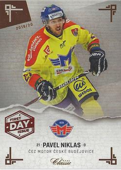 2019-20 OFS Classic Chance liga - First Day Issue #72 Niklas Pavel Front