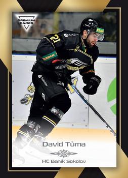 2020-21 Premium Cards CHANCE liga #95 David Tuma Front