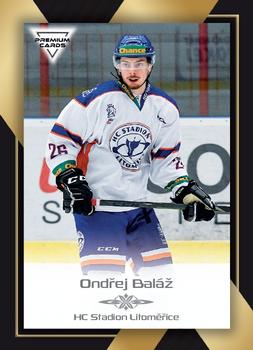2020-21 Premium Cards CHANCE liga #158 Ondrej Balaz Front