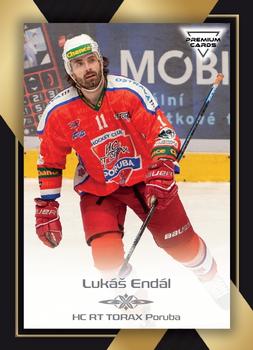 2020-21 Premium Cards CHANCE liga #348 Lukas Endal Front