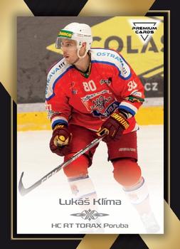 2020-21 Premium Cards CHANCE liga #349 Lukas Klima Front