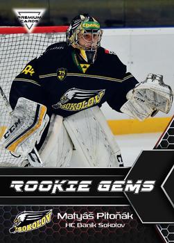 2020-21 Premium Cards CHANCE liga - Rookie Gems #RG13 Matyas Pitonak Front