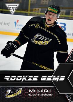 2020-21 Premium Cards CHANCE liga - Rookie Gems #RG16 Michal Gut Front