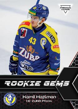 2020-21 Premium Cards CHANCE liga - Rookie Gems #RG27 Kamil Hajsman Front