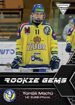 2020-21 Premium Cards CHANCE liga - Rookie Gems #RG28 Tomas Machu Front