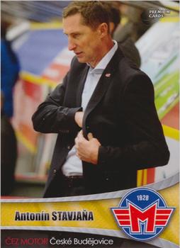 2016-17 Premium Cards WSM Liga #26 Antonin Stavjana Front