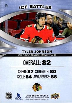 2023-24 Upper Deck MVP - Ice Battles #19 Tyler Johnson Back