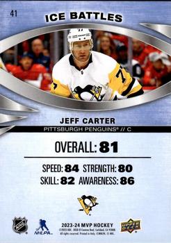 2023-24 Upper Deck MVP - Ice Battles #41 Jeff Carter Back