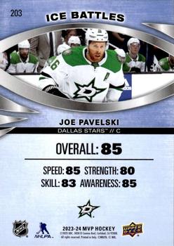 2023-24 Upper Deck MVP - Ice Battles #203 Joe Pavelski Back