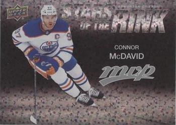 2023-24 Upper Deck MVP - Stars of the Rink #SS-4 Connor McDavid Front
