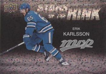 2023-24 Upper Deck MVP - Stars of the Rink #SS-5 Erik Karlsson Front