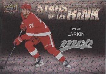 2023-24 Upper Deck MVP - Stars of the Rink #SS-18 Dylan Larkin Front