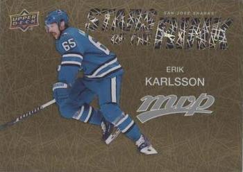 2023-24 Upper Deck MVP - Stars of the Rink Gold #SS-5 Erik Karlsson Front