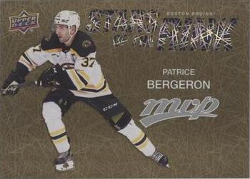 2023-24 Upper Deck MVP - Stars of the Rink Gold #SS-25 Patrice Bergeron Front