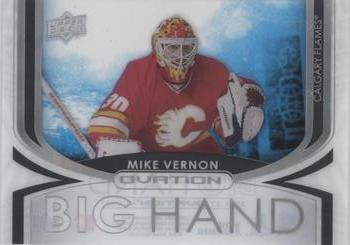 2021-22 Upper Deck Ovation - Big Hand #BH-19 Mike Vernon Front