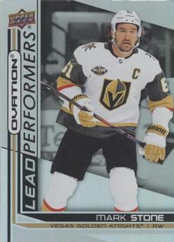 2021-22 Upper Deck Ovation - Lead Performers #LP-11 Mark Stone Front