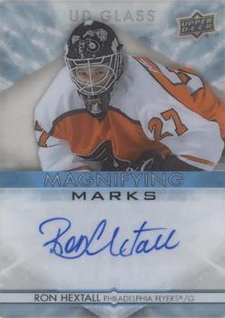 2021-22 Upper Deck Ovation - UD Glass Magnifying Marks #MM-RH Ron Hextall Front