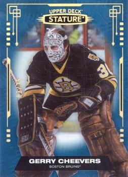 2021-22 Upper Deck Stature - Blue #42 Gerry Cheevers Front