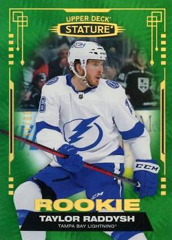 2021-22 Upper Deck Stature - Photo Variant Green #129 Taylor Raddysh Front