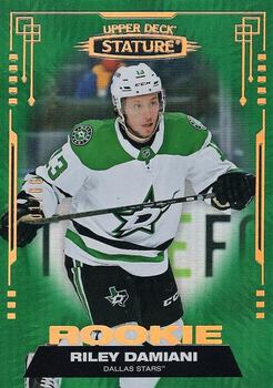 2021-22 Upper Deck Stature - Photo Variant Green #136 Riley Damiani Front