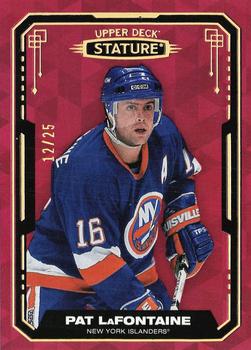 2021-22 Upper Deck Stature - Design Variant Red #94 Pat LaFontaine Front