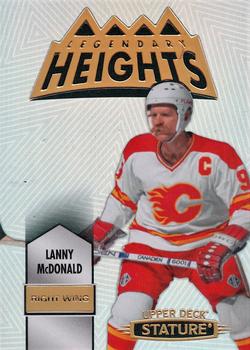 2021-22 Upper Deck Stature - Legendary Heights #LH-23 Lanny McDonald Front