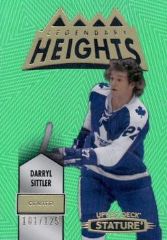 2021-22 Upper Deck Stature - Legendary Heights Green #LH-4 Darryl Sittler Front