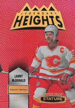 2021-22 Upper Deck Stature - Legendary Heights Red #LH-23 Lanny McDonald Front
