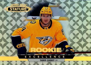 2021-22 Upper Deck Stature - Rookie Excellence #RE-16 Tanner Jeannot Front