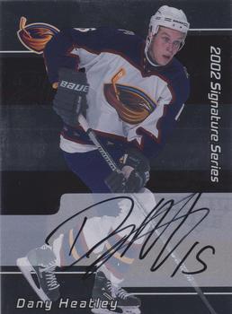 2001-02 Be a Player Update - 2001-02 Be A Player Signature Series Update Autographs #226 Dany Heatley Front