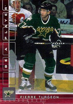2001-02 Be a Player Update - 2001-02 Be a Player Memorabilia Update Ruby #353 Pierre Turgeon Front