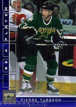 2001-02 Be a Player Update - 2001-02 Be a Player Memorabilia Update Sapphire #353 Pierre Turgeon Front