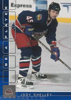 2001-02 Be a Player Update - 2001-02 Be a Player Memorabilia Update Sapphire #428 Jody Shelley Front