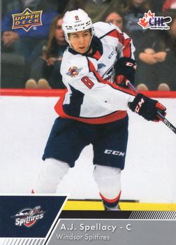 2022-23 Upper Deck CHL #217 A.J. Spellacy Front