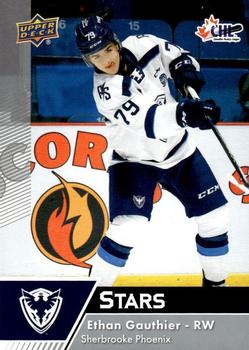 2022-23 Upper Deck CHL #320 Ethan Gauthier Front