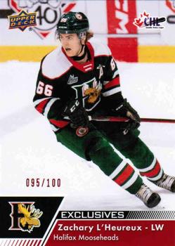 2022-23 Upper Deck CHL - Exclusives #69 Zachary L'Heureux Front