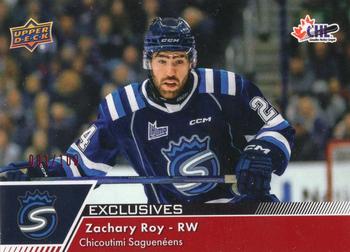 2022-23 Upper Deck CHL - Exclusives #204 Zachary Roy Front